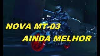 Leozinho da Z Testando Yamaha MT03 ABS em 2022 [upl. by Ikairik498]