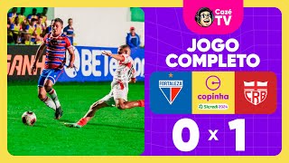 JOGO COMPLETO FORTALEZA X CRB  TERCEIRA FASE  COPINHA 2024 [upl. by Marcin]