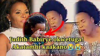 Agakagwawo Judith Babirye okwetuga😭 biibino   Omuyimbi Sheebah Kaweddemu ali mumaziga😢 [upl. by Coulter139]