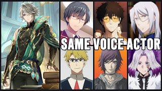 Genshin Impact ALHAITHAM Seiyuu quotUmehara Yuuichirouquot in Anime Roles HorikitaTogameCourierAbel [upl. by Enyaw]