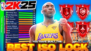 This 67 ISO LOCK BUILD will DOMINATE NBA 2K25 BEST TALL GUARD BUILD [upl. by Nirb175]