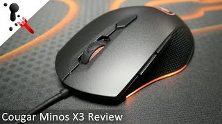 Cougar Minos X3 Review with Black Arena Pad [upl. by Ciredec]