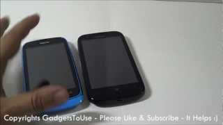 Nokia Lumia 510 Compared with Nokia 610  Hardware Software Build Quality and Looks [upl. by Atsira337]