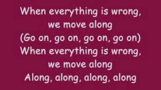 All American Rejects  Move Along WITH LYRICS [upl. by Bilak]