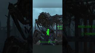 Well this could be useful 😂 Mirelurk Queen vs Sentry bot fallout4 fallout shorts [upl. by Aniham]