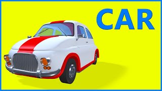 Car Toys Animation Video for Children  Toy Car Cartoon Kids Video  Assemble Car Video for Toddlers [upl. by Ertemed493]