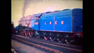 Mallard in steam Rare footage during Restoration minus her streamline casing NRM York [upl. by Cumings980]