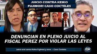 ABOGADA DE KEIKO Y YOSHIYAMA VS FISCAL PEREZ OFRECE COMO TESTIGOS A ALDO MARIATEGUI VIZCARRA CC [upl. by Wohlen]