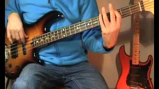 Dan Hartman  Relight My Fire  Bass Cover [upl. by Sculley483]