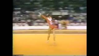 🥈 Ludmilla Tourischeva URS FX EF 9900 1976 Olympic Games [upl. by Aicilet739]