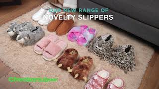 Save on Novelty Slippers – Winter Warmers  Checkers Hyper [upl. by Alarise]