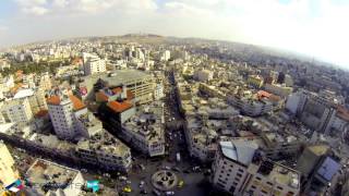 Ramallah City Center Aerial View  2104 [upl. by Artemisa95]