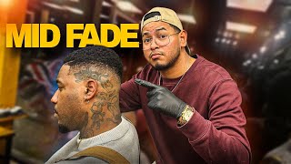 COMMENT faire un MID FADE CONSEILS et ASTUCES  BARBER Tutoriel💈 [upl. by Anyalram]