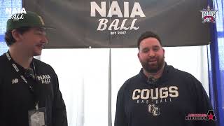 Columbia College Coach Craig quotBoomerquot McAndrews  NAIA Ball at ABCA presented by Aeroform Athletics [upl. by Emad473]