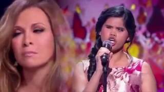 Aliènette blind singer Frances got talent grand finals [upl. by Ahsian]