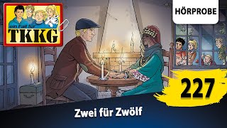 TKKG Folge 227 Zwei für Zwölf  Hörprobe zum Hörspiel [upl. by Ahsoem249]