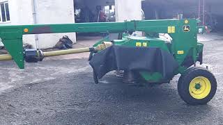 John Deere 1365 Trailed Mower Conditioner [upl. by Fayth991]