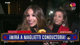 ¡Alejandra Maglietti debutó como conductora [upl. by Ative664]