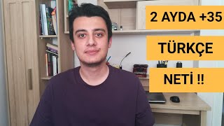 2 AYDA TYT TÜRKÇEDE 35 NET YAPMAK  TYT Türkçe Nasıl Çalışılır TYT Türkçe Net Arttırma [upl. by Andria]