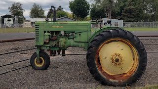 will it start 2 cylinder John Deere tractor johndeere farming startup shorts youtubeshorts [upl. by Oiramej904]