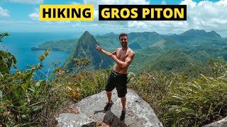 The HIKE You NEED to do in SAINT LUCIA  Gros Piton Nature Trail [upl. by Anatniuq]