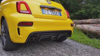 NUOVA ABARTH 595 COMPETIZIONE 180cv 2016  SOUND e 0100 [upl. by Telimay]