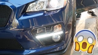 Subispeed S4 Style Bezel 2015  2017 Subaru WRX Install [upl. by Ellecram]