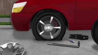 How To Change a Flat Tire [upl. by Shaeffer614]