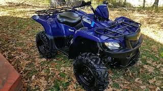 2011 Suzuki King Quad 500 walkaround [upl. by Tonneson]