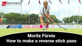 How to make a reverse stick pass with Moritz Fürste [upl. by Scrope]