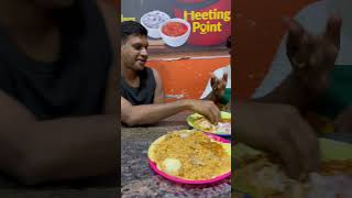 ✨😅 Unlimited Biriyani with 🐠Basha மீன் ⁉️urbanfeast biriyani streetfood chennai shorts [upl. by Eve]