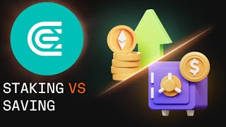 CEXIO APP  Difference Between Staking amp Saving Crypto On CEXIO Trading App  Make Money Online [upl. by Sergu]