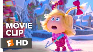 The Grinch Movie Clip  CindyLou Crashed Into the Grinch 2018  Movieclips Coming Soon [upl. by Ariamat687]