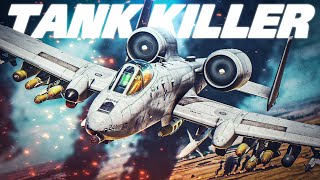 TANK KILLER  A10C Warthog Close Air Support  Digital Combat Simulator  DCS [upl. by Marigolde]