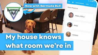 Room presence detection with Bermuda BLE and ESPHome [upl. by Ku]