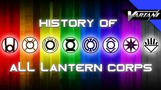 History Of All The Lantern Corps [upl. by Ahcas]