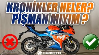 CF MOTO 250 SR 2024 HALA KRONİK SORUNLARI VAR MI ÇİNLİ ALMAYIN DİYENLER HAKLI MI  🤷🏻‍♂️🤔 [upl. by Ahsienet]