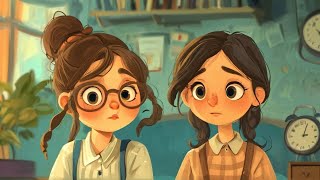 The Diligent Girl and the Lazy GirlEnglish stories Bedtime stories [upl. by Nrol67]