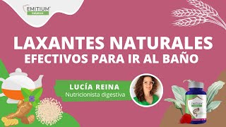 LAXANTES NATURALES para mejorar el TRÁNSITO INTESTINAL e IR AL BAÑO 🍵🌿Nutricionista Lucía Reina 👩‍⚕️ [upl. by Milman]