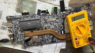 MSI14D1  MSI14D11 VER 10 No Power Problem Laptop Motherboard repairing repair msi [upl. by Arednaxela]