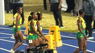 4x100 Meters women Heat 2 World Athletics Relays Championship Bahamas 2024  Day 2 May 52024 [upl. by Dilan]