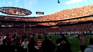 The National Anthem that made Knowshon Moreno cry [upl. by Htesil]