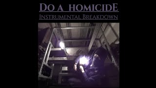 gekinatracksuit  DO A HOMICIDE Instrumental Breakdown [upl. by Trinidad]