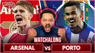 Arsenal 10 Porto 42 Penalties  UEFA Champions League Round Of 16  Watchalong WTroopz [upl. by Carmina]