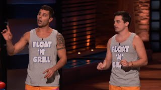 Float N Grill Argues with the Sharks on Sales  Shark Tank [upl. by Aliuqet]