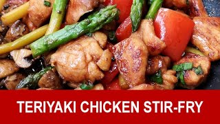 Teriyaki chicken stirfry updated [upl. by Eirrok]