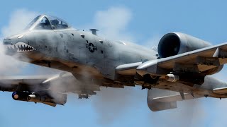 The worlds most powerful A10 Thunderbolt II attack aircraft in action [upl. by Meakem]