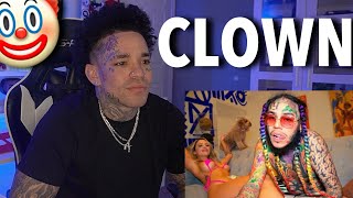 6IX9INE  ZAZA Official Music Video reaction [upl. by Erasmo706]