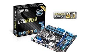 Asus B75MPLUS Motherboard  UnBox [upl. by Grubman]