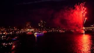 Kölner Lichter 2014  Schiffskonvoi amp Feuerwerk  HD [upl. by Glenda]